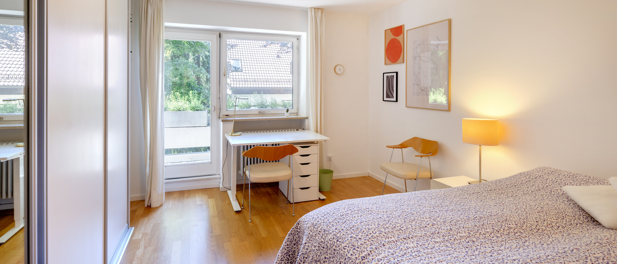 appartamento München Menterschwaige 01 1° camera da letto 14458