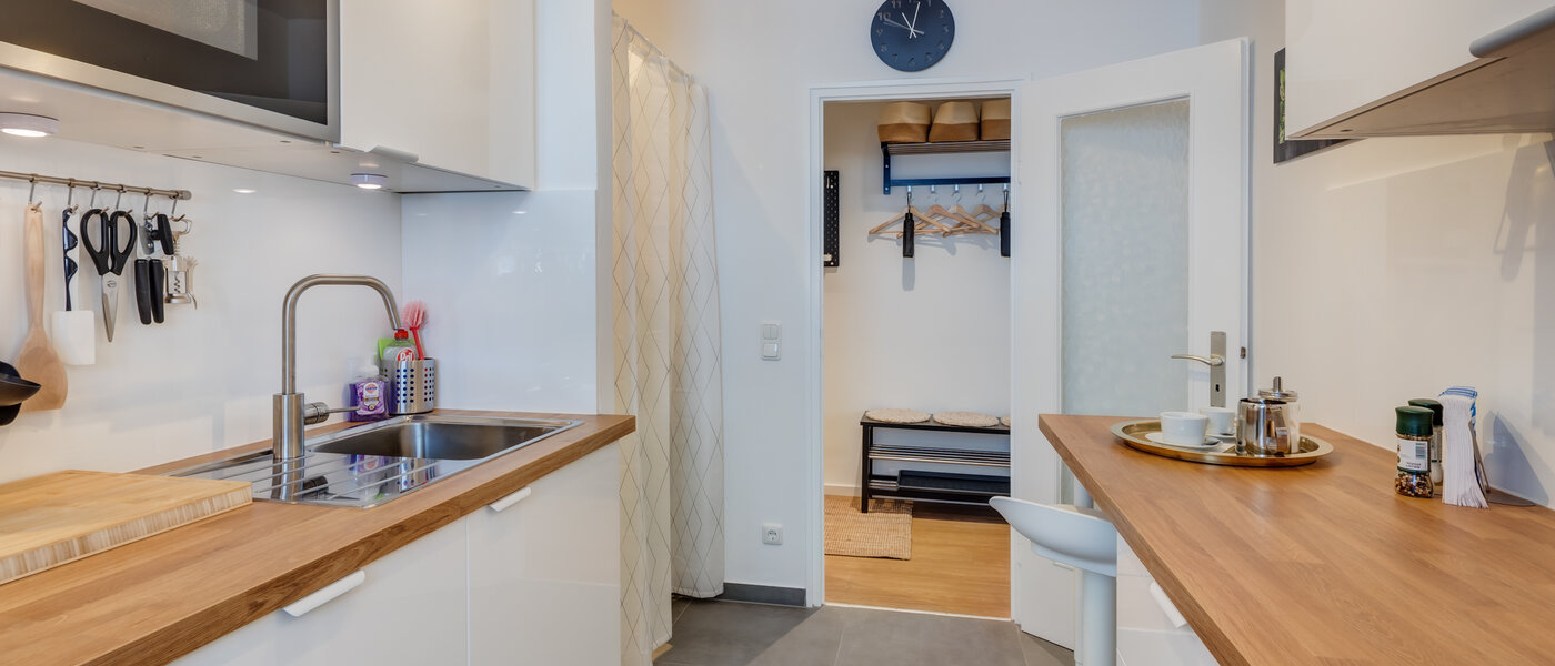 appartamento München Lehel 04 cucina 14461