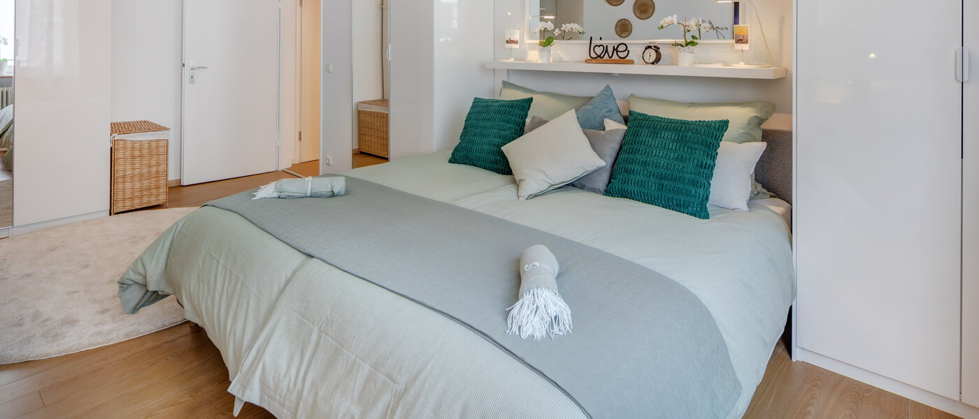 appartamento München Lehel 05 camera da letto 14461