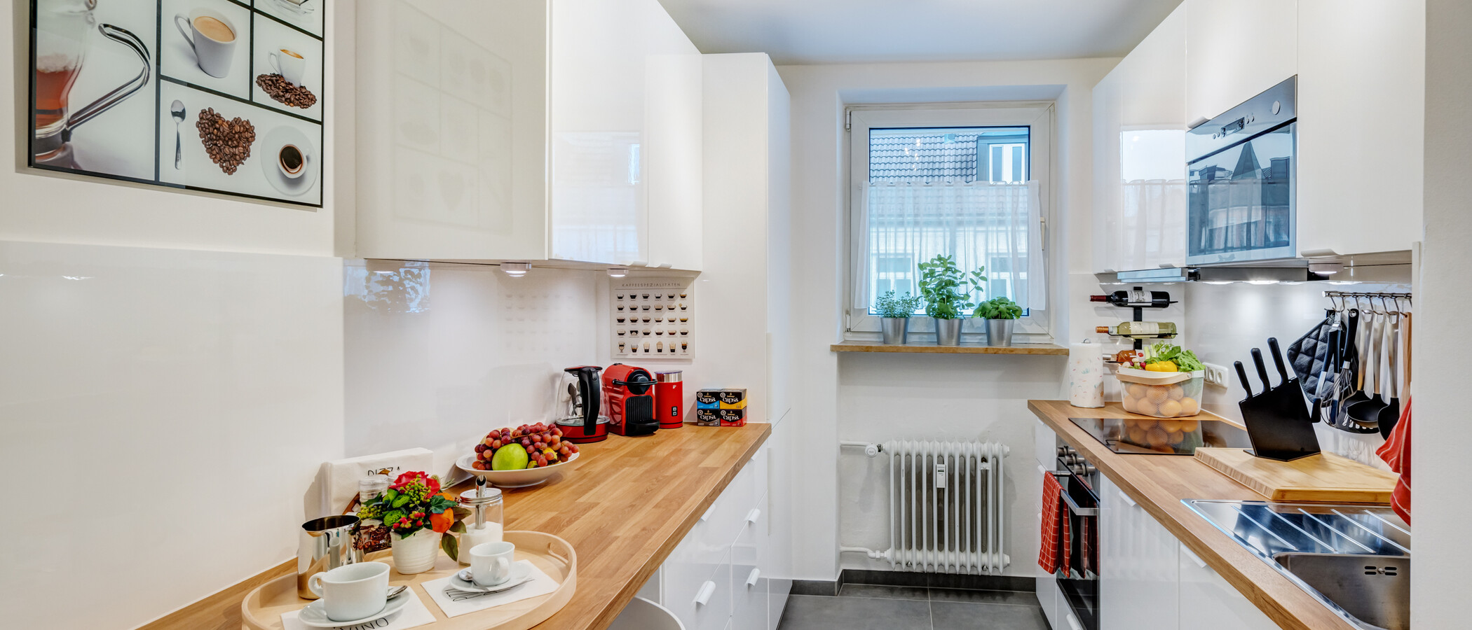 appartamento München Lehel 01 cucina 14463