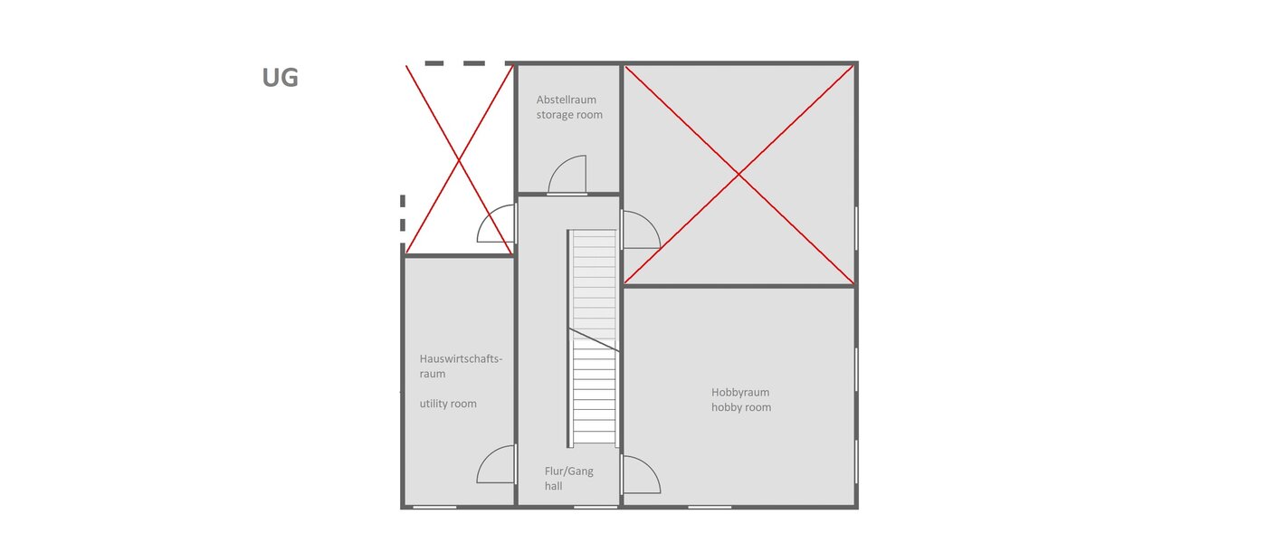 casa a schiera Icking 03 planimetria 14465