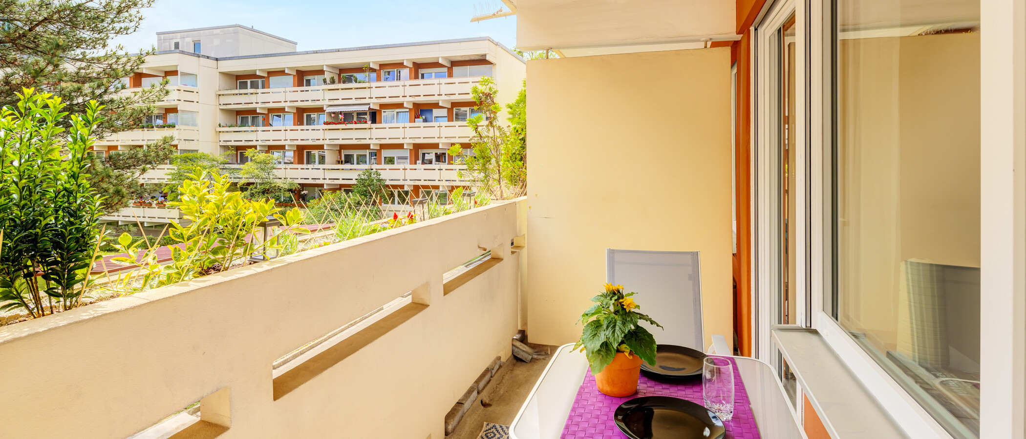 appartamento München Pasing 01 balcone 14466