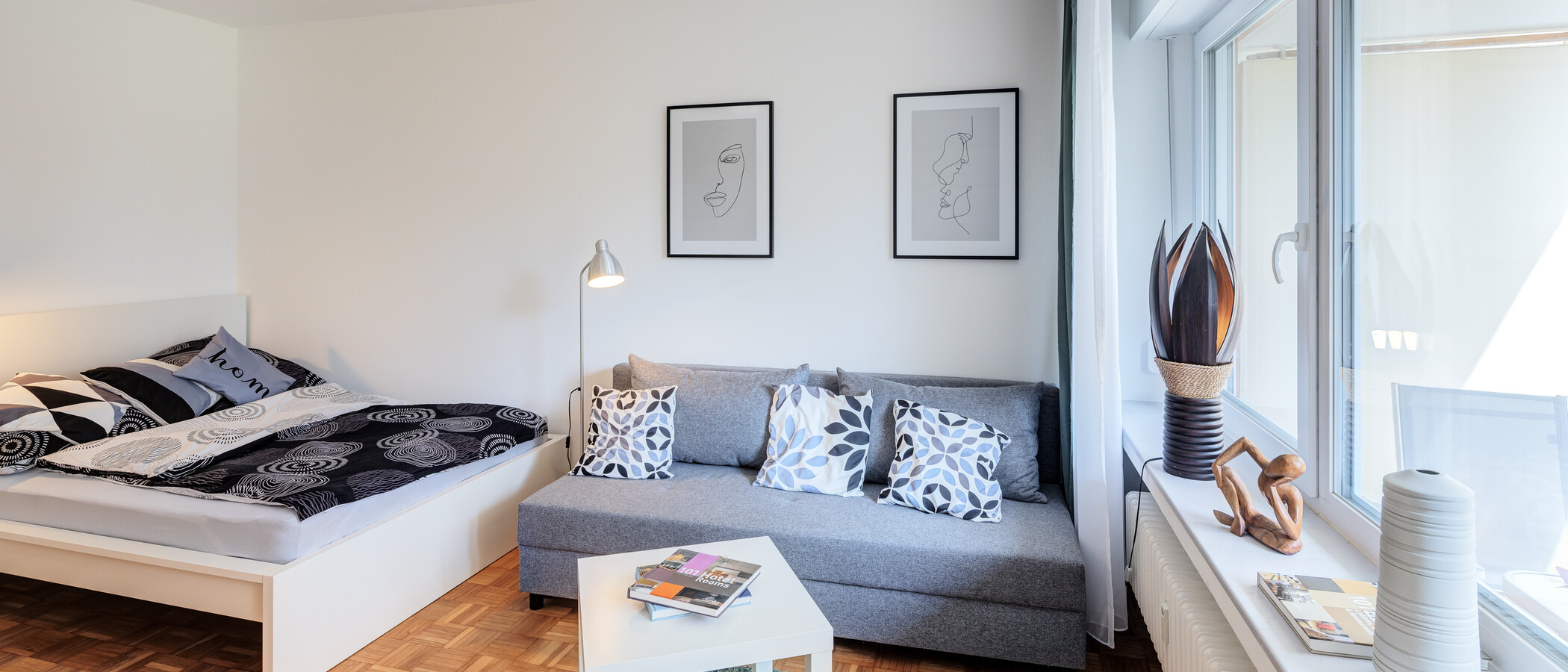 appartamento München Pasing 02 zona living 14466