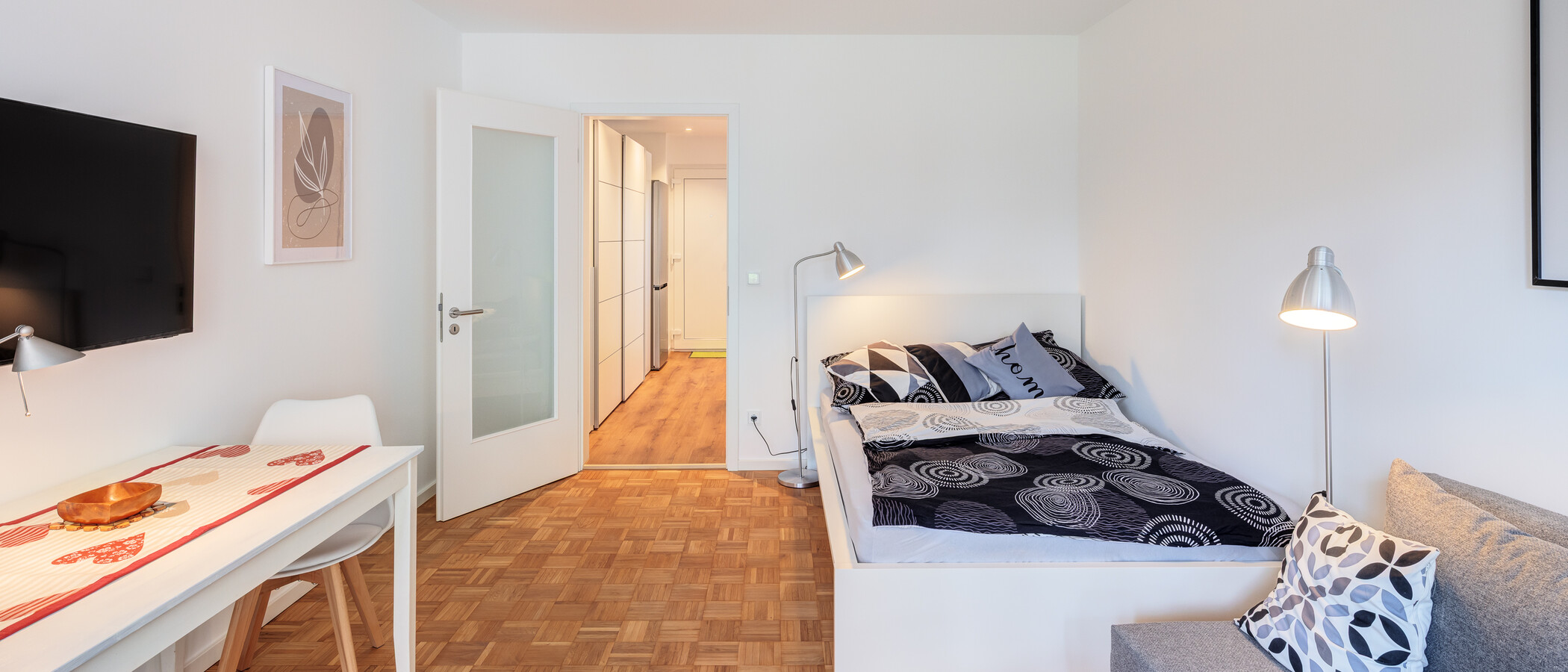 appartamento München Pasing 03 zona living 14466