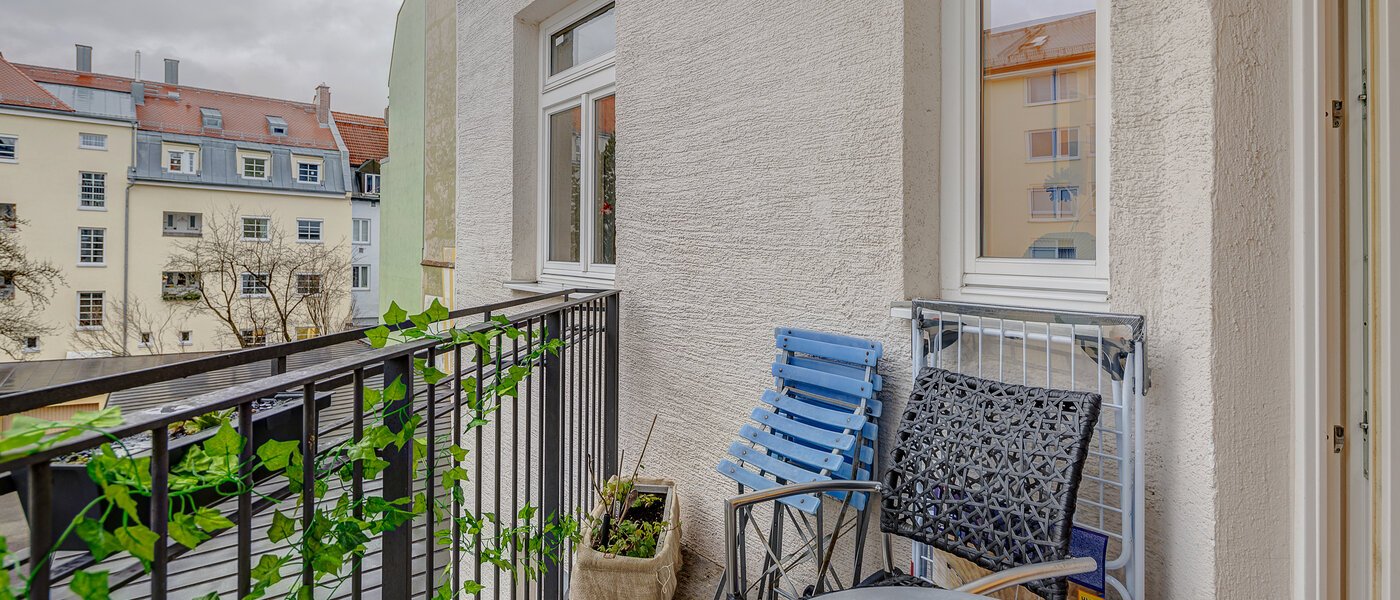 appartamento München Obergiesing 02 balcone 1447