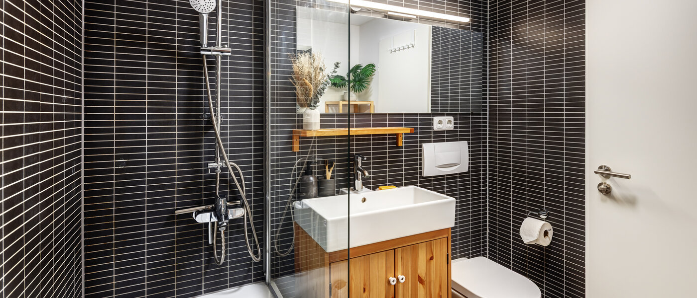 maisonnette con galleria München Obersendling 02 bagno 14471