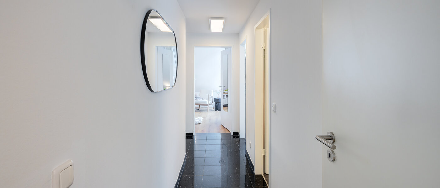 maisonnette con galleria München Obersendling 01 ingresso/corridioio 14471