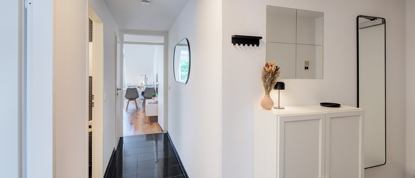 maisonnette con galleria München Obersendling 02 ingresso/corridioio 14471