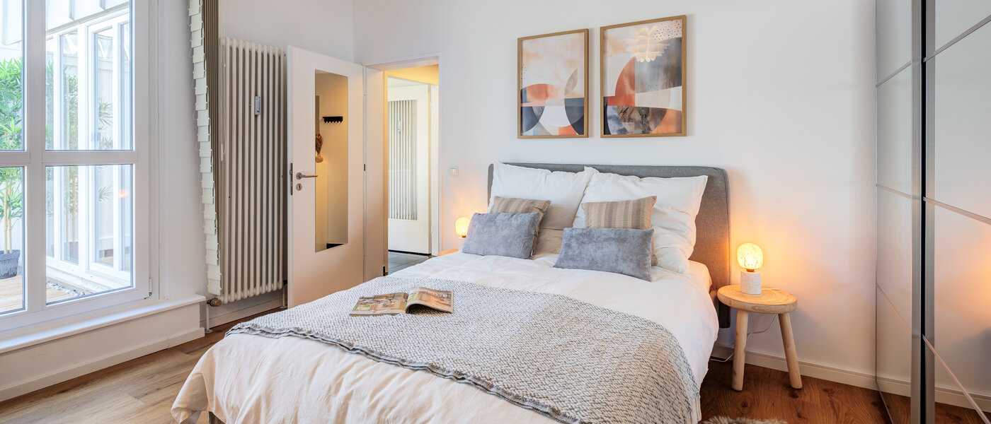 maisonnette con galleria München Obersendling 01 1° camera da letto 14471