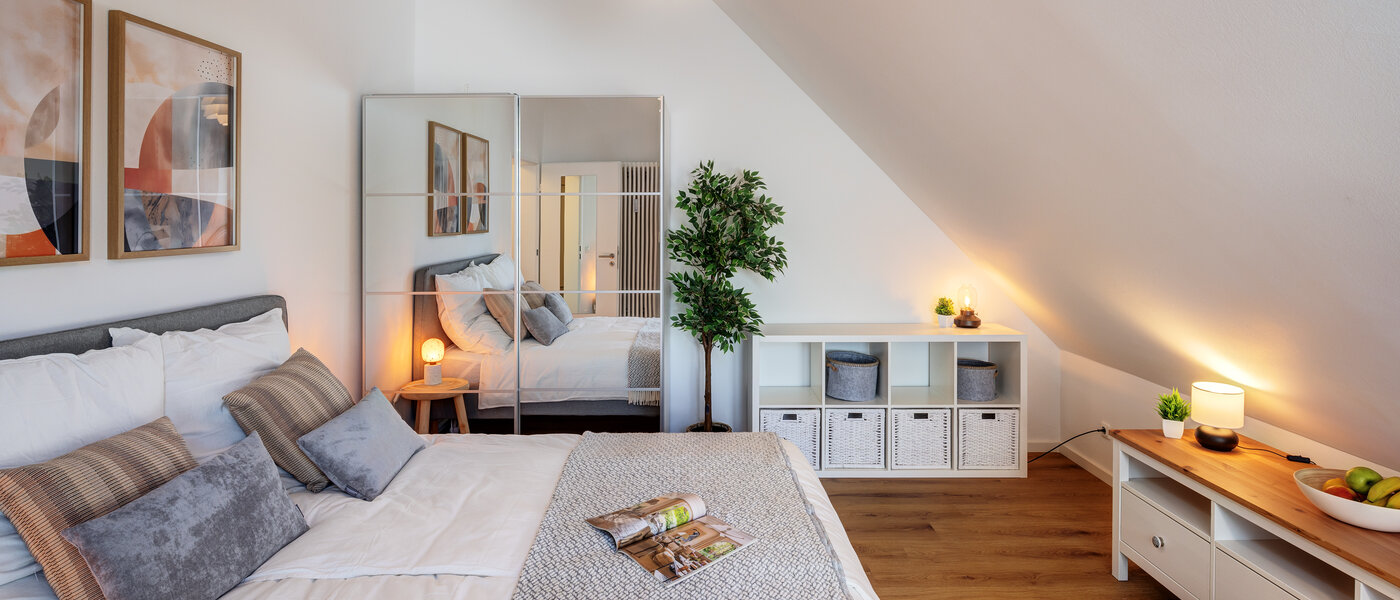 maisonnette con galleria München Obersendling 04 1° camera da letto 14471