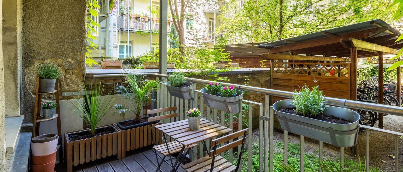 appartamento München Dreimühlenviertel 01 balcone 14476