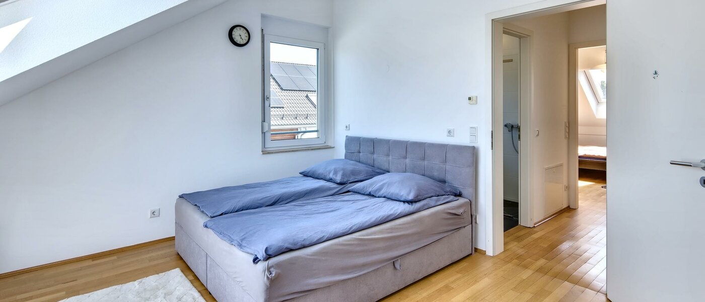 casa a schiera ad angolo Karlsfeld 01 1° camera da letto 14478