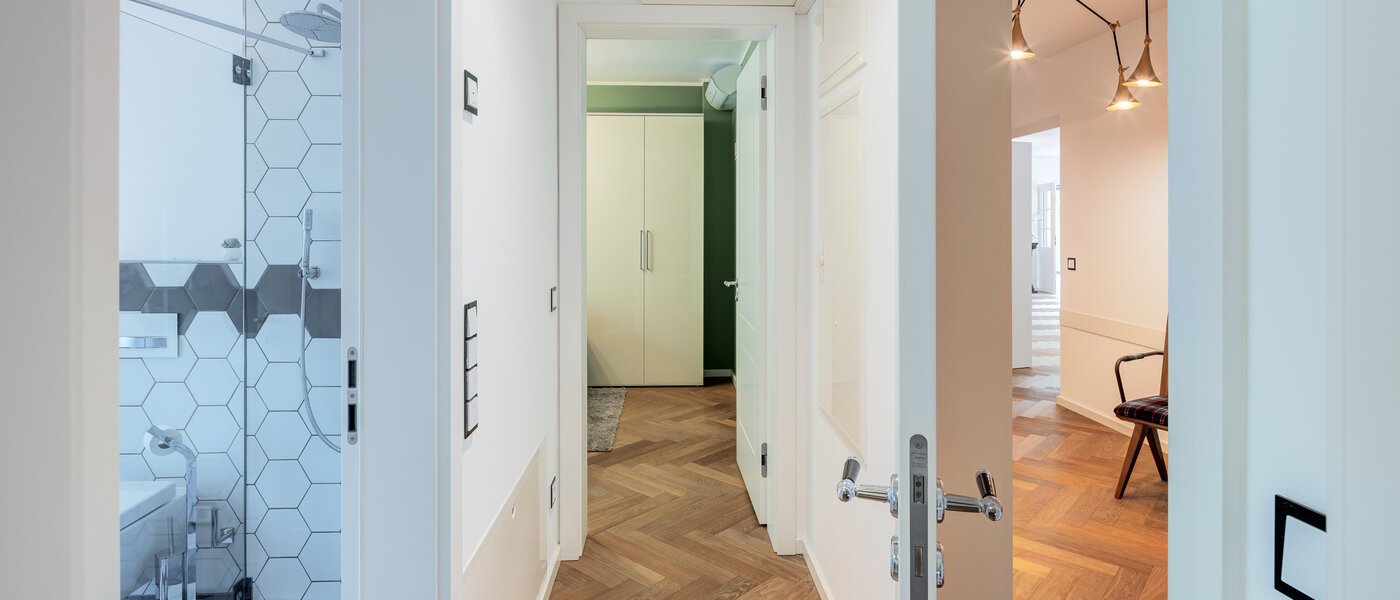 appartamento München Solln 07 ingresso/corridioio 14479