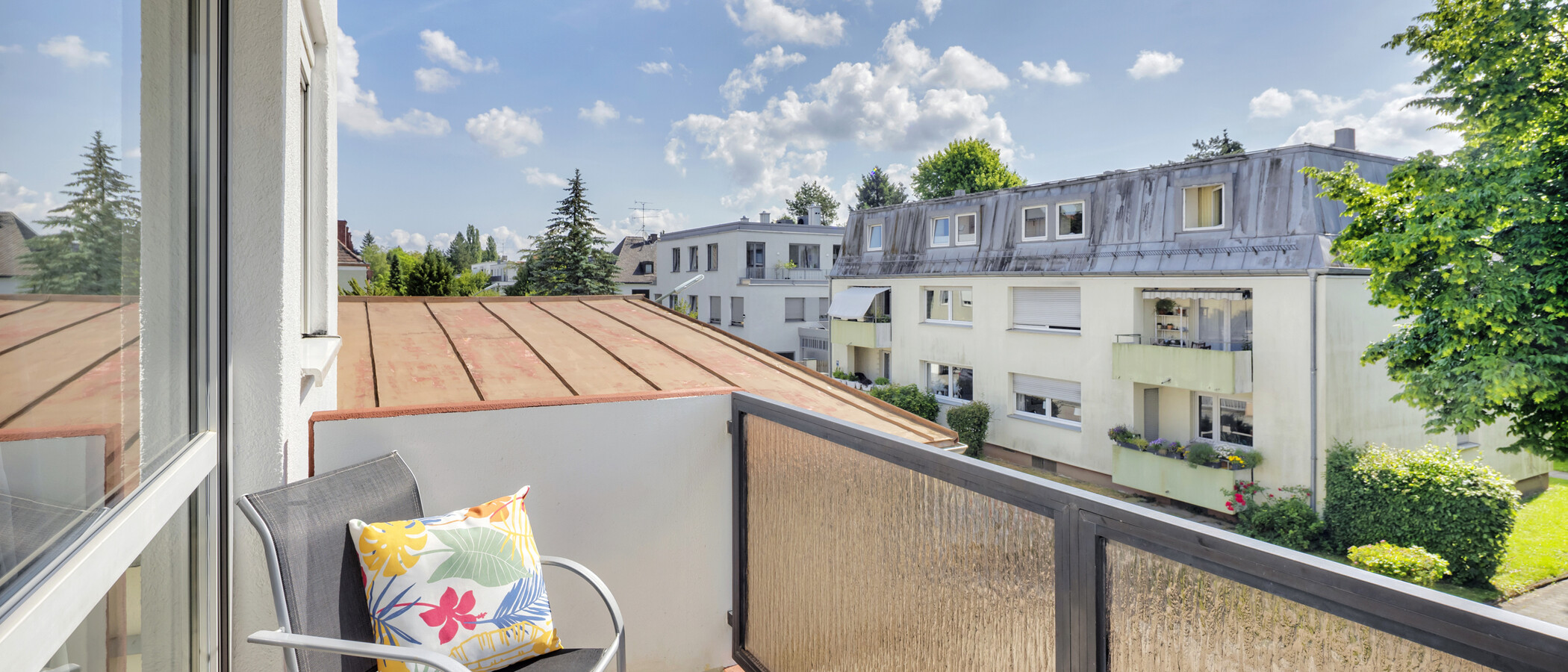 appartamento München Harlaching 01 balcone 14483