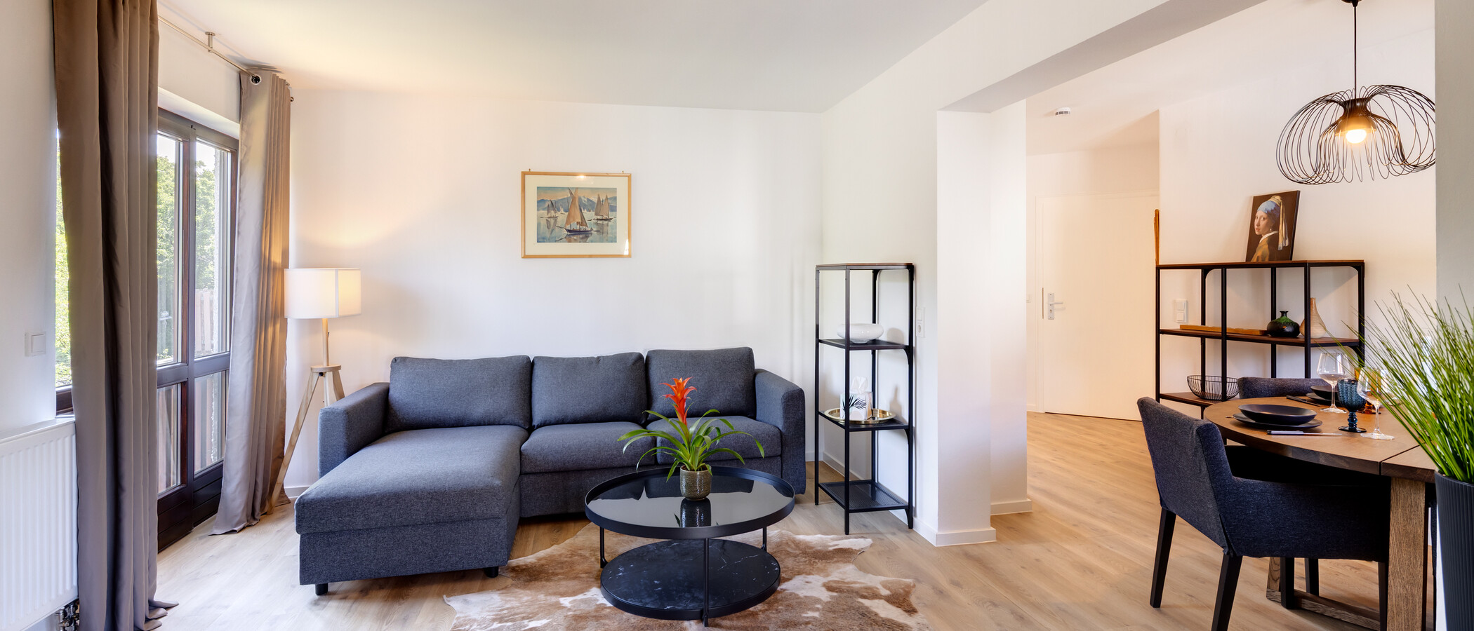 appartamento München Fürstenried 01 zona living 14486