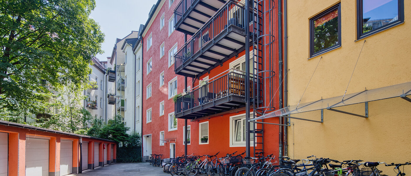 appartamento München Lehel 01 cortile interno  14488