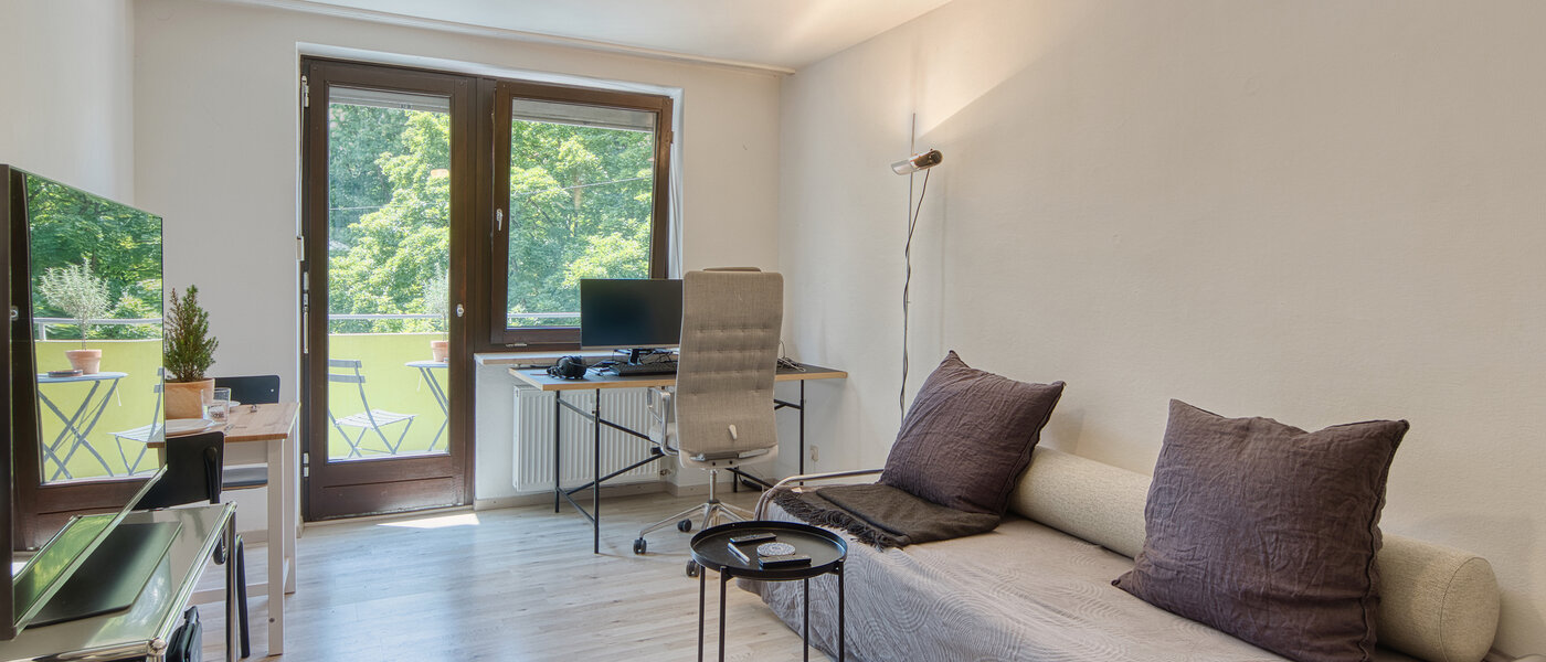 appartamento München Lehel 01 zona living 14488