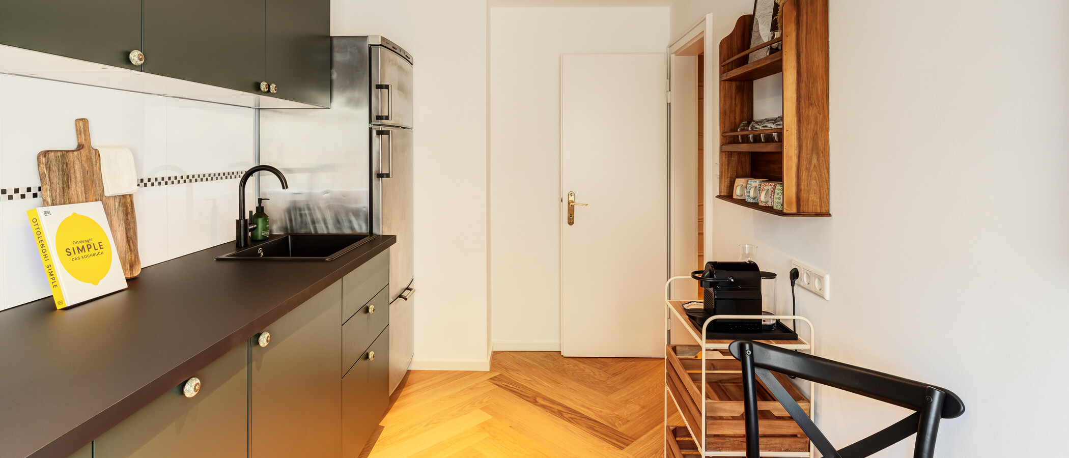 appartamento München Maxvorstadt - Universitätsviertel 05 cucina 14491