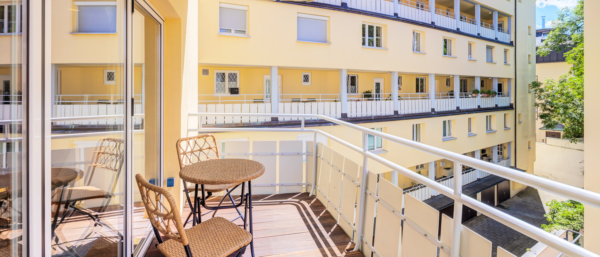 appartamento München Maxvorstadt - Universitätsviertel 02 balcone 14491