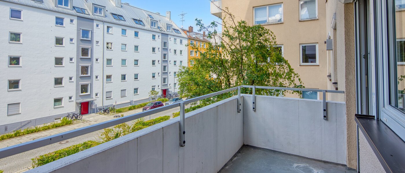 appartamento München Schwabing 02 balcone 14493