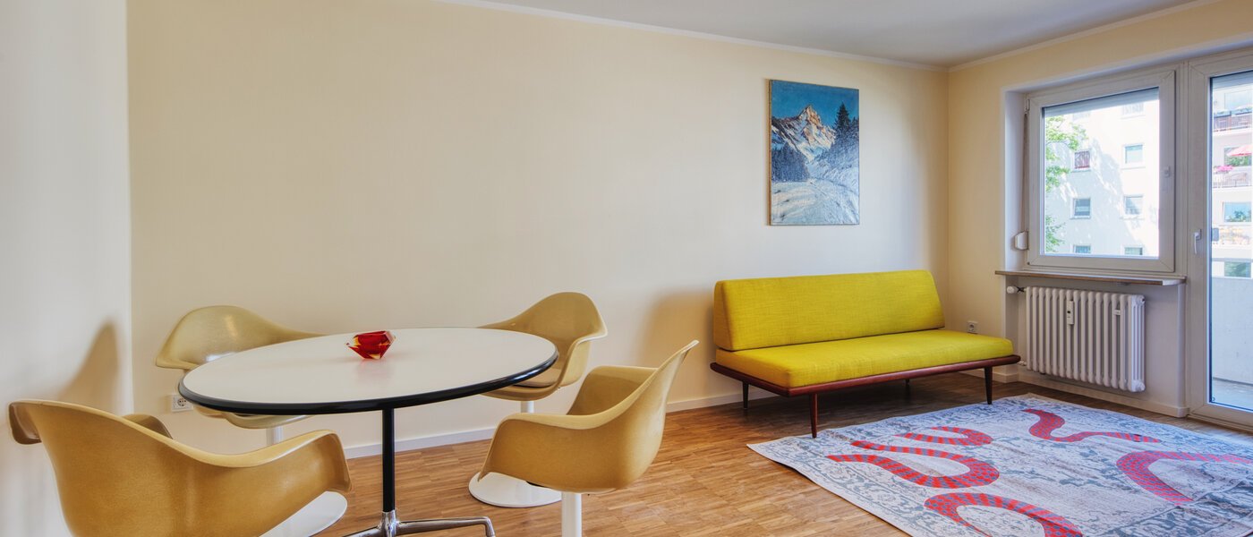 appartamento München Schwabing 01 zona living 14493