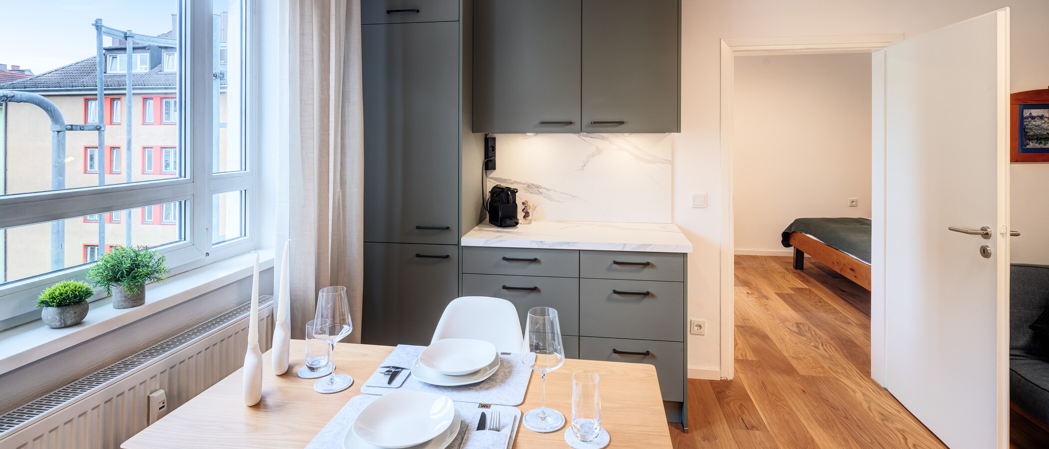 appartamento München Maxvorstadt 03 cucina 14500
