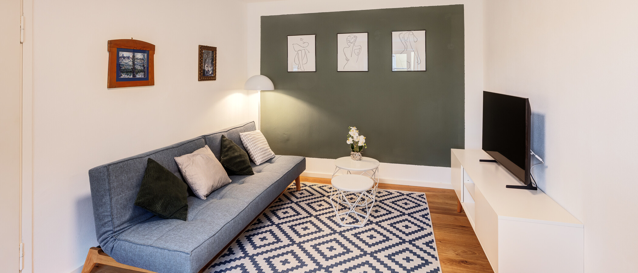 appartamento München Maxvorstadt 01 zona living 14500