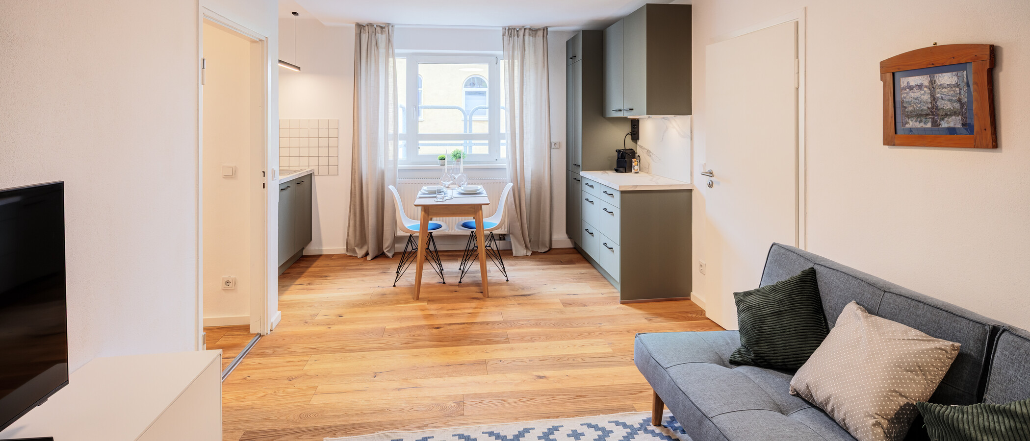 appartamento München Maxvorstadt 02 zona living 14500