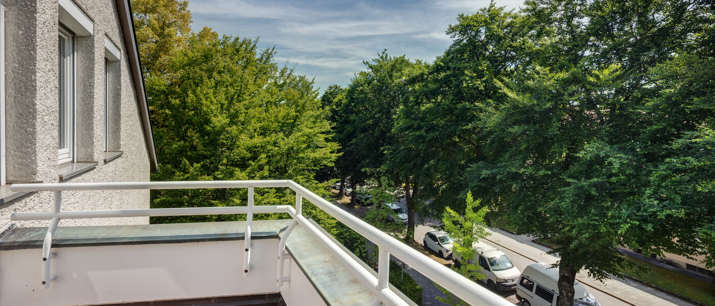 attico München Harlaching 02 balcone 14501