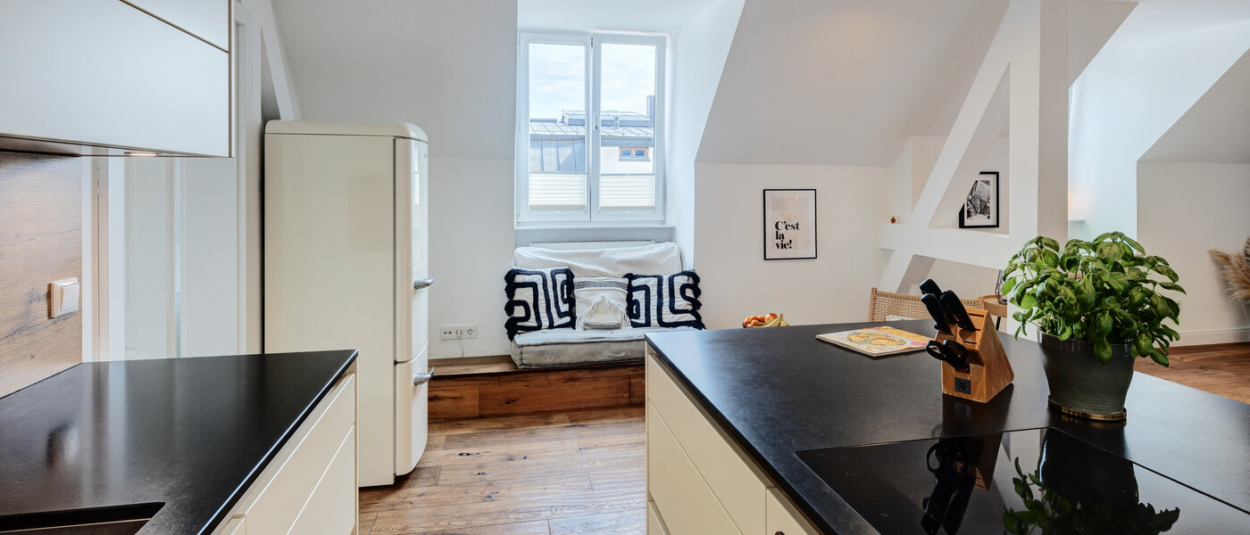 appartamento München Lehel 05 cucina 14503