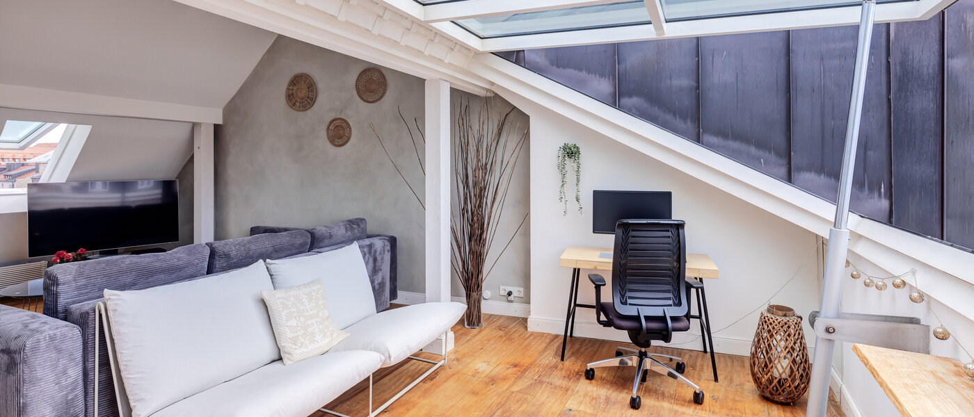 appartamento München Lehel 03 zona living 14503