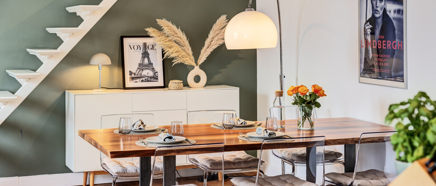 appartamento München Lehel 02 zona pranzo 14503