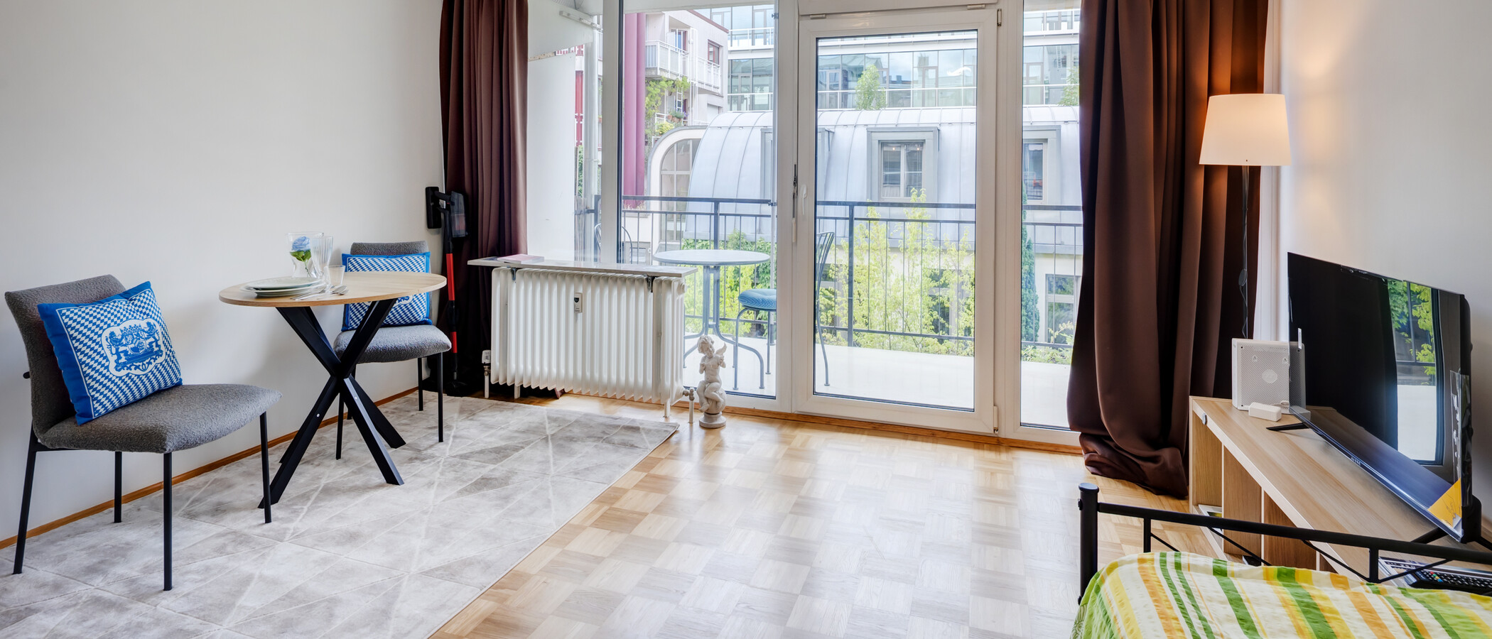 appartamento München Maxvorstadt 01 zona living 14504