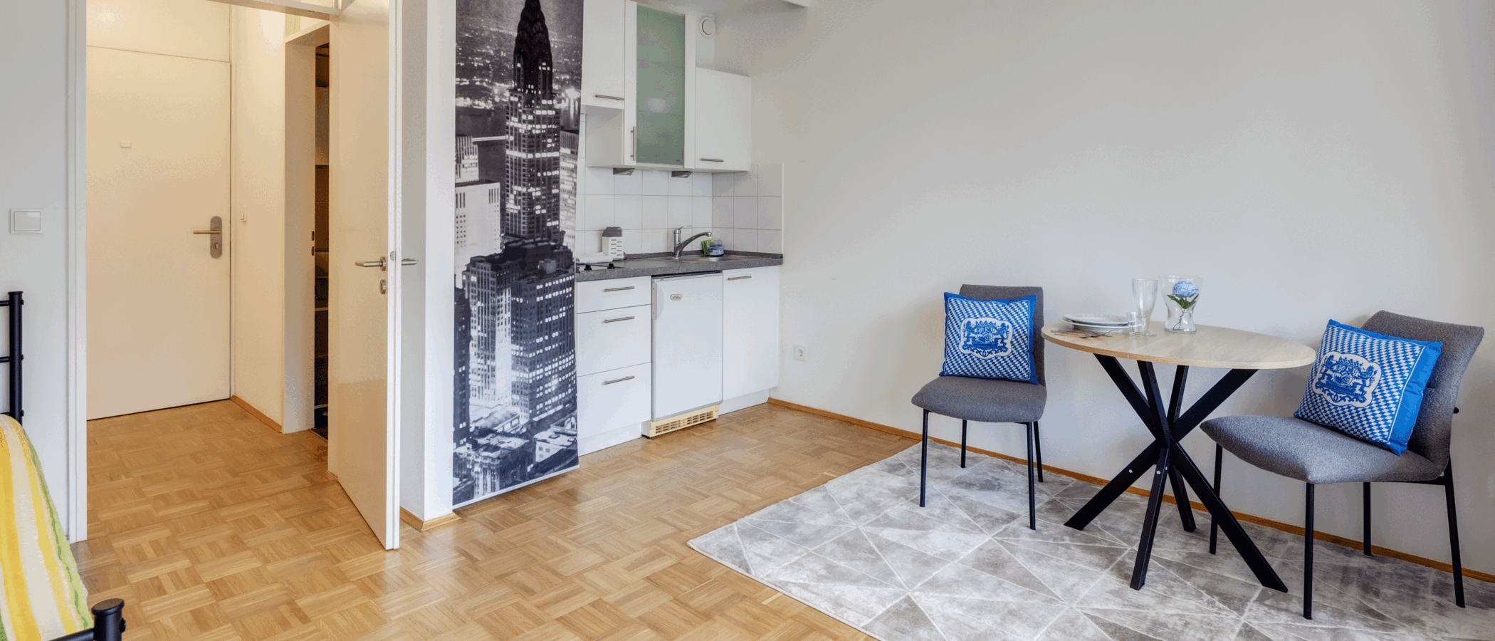 appartamento München Maxvorstadt 03 zona living 14504