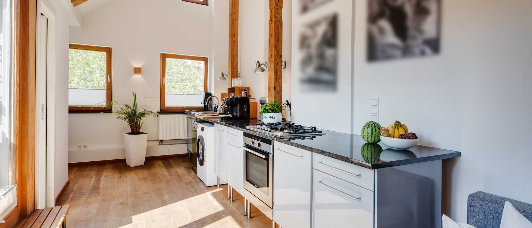 attico München Dreimühlenviertel 01 cucina 14505