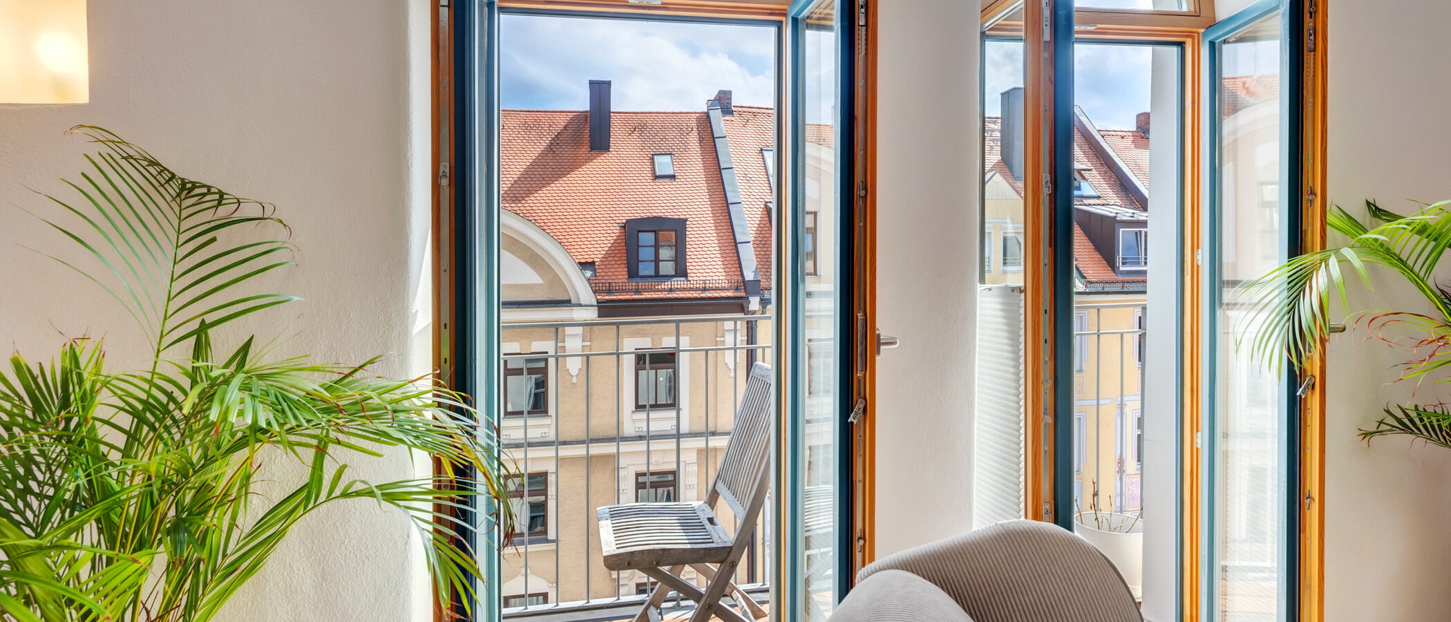 attico München Dreimühlenviertel 01 balcone 14505