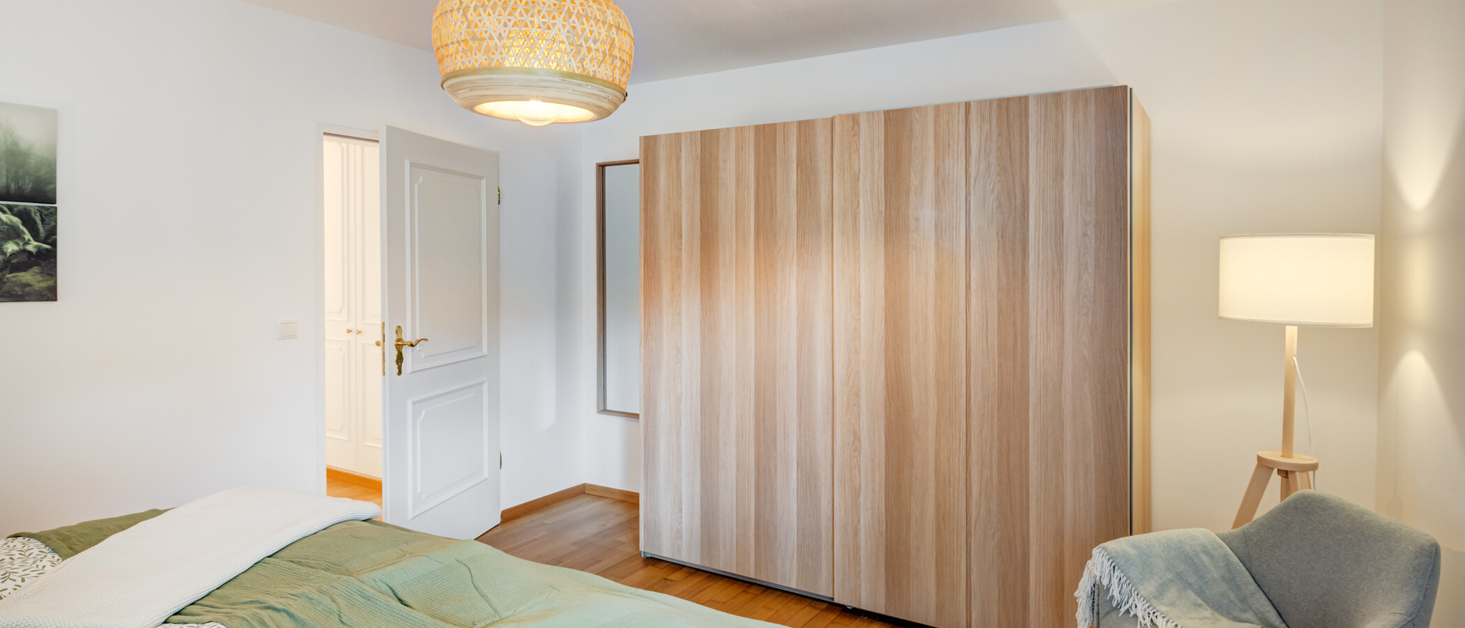 appartamento München Solln 02 camera da letto 14509