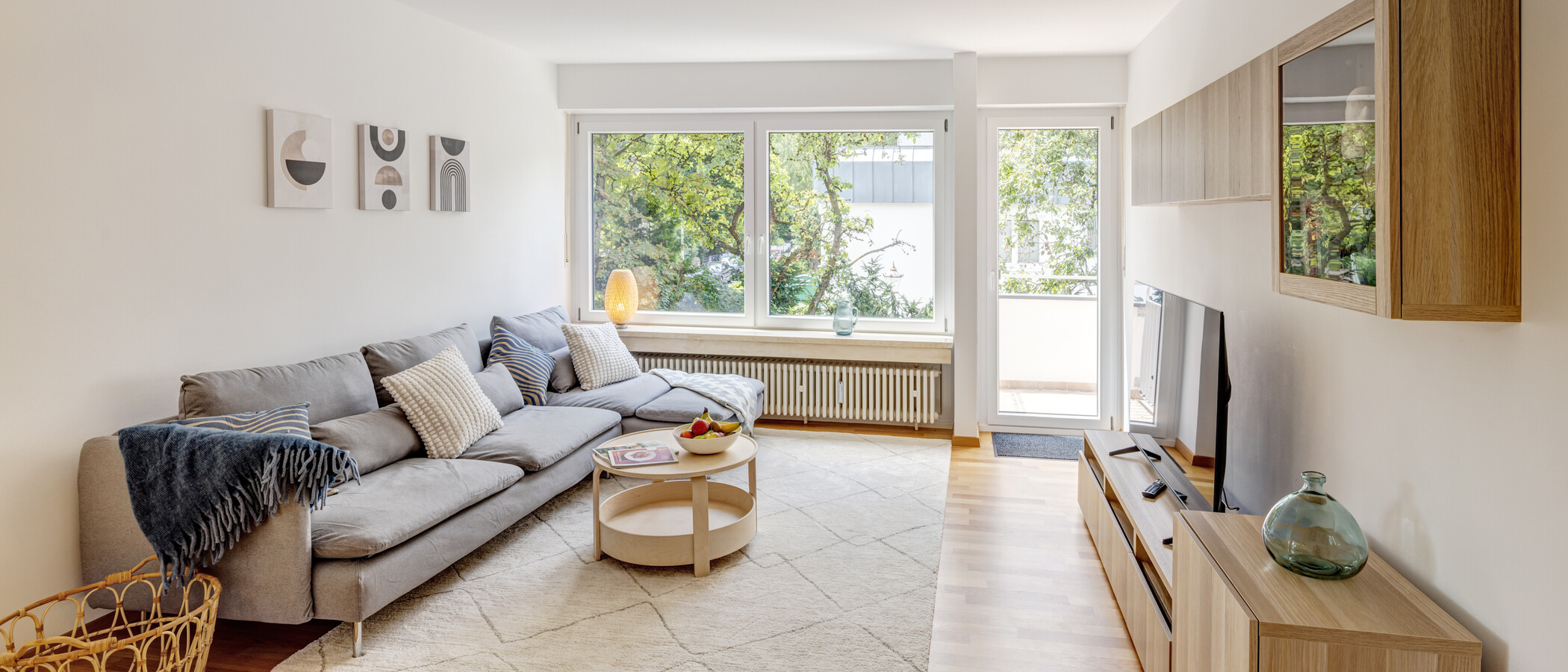 appartamento München Solln 01 zona living 14509