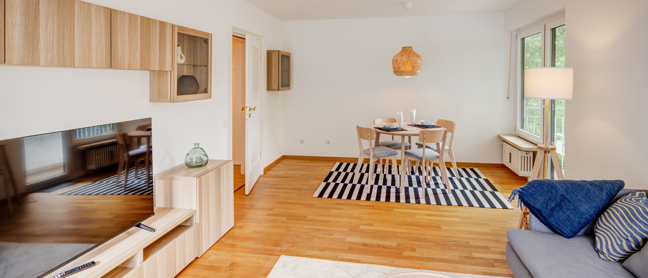 appartamento München Solln 03 zona living 14509