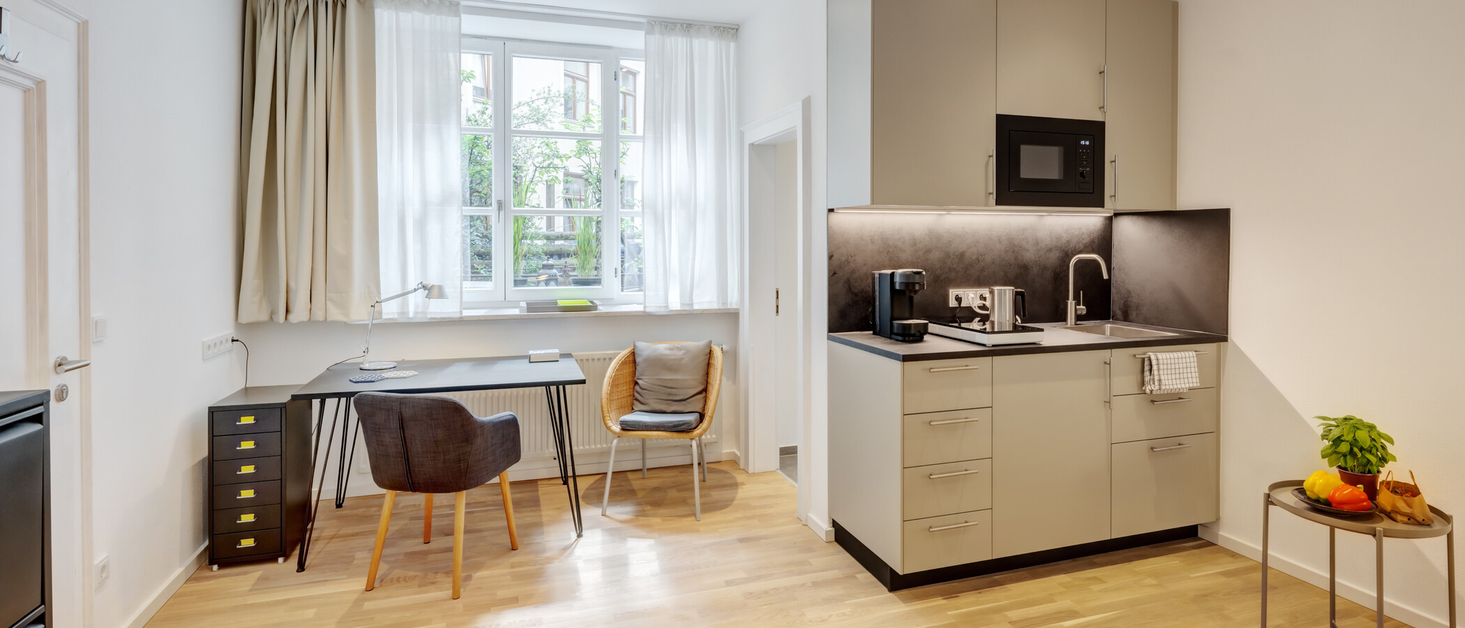 abitazione München Haidhausen 01 zona living 14515