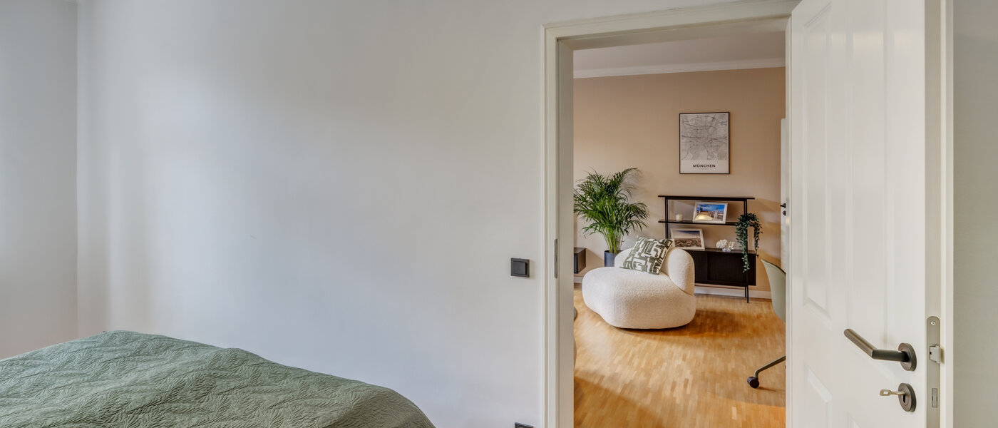 appartamento München Schwanthalerhöhe 03 camera da letto 14516