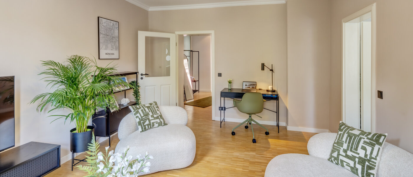 appartamento München Schwanthalerhöhe 03 zona living 14516