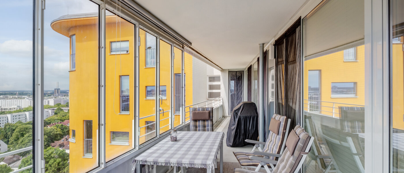 appartamento München Obersendling 04 balcone 14517