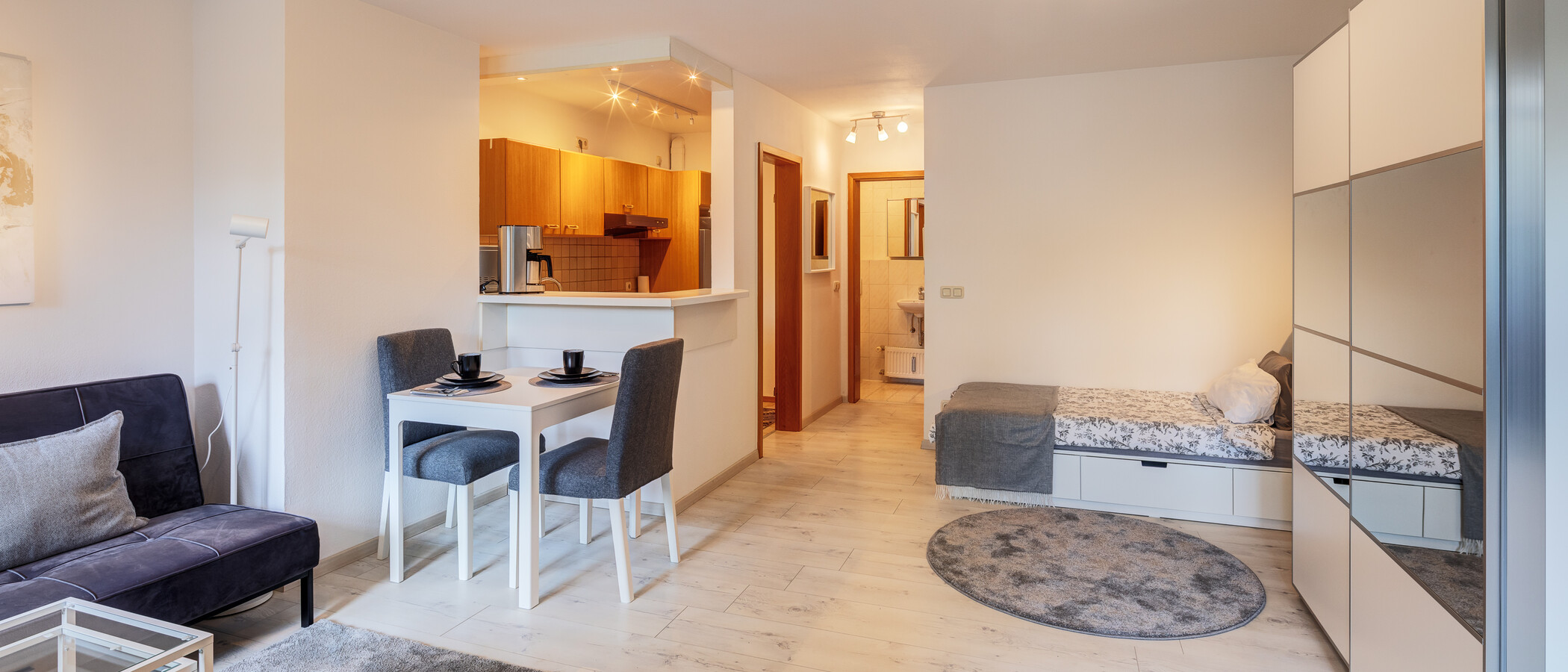 appartamento München Trudering 04 zona living 14518