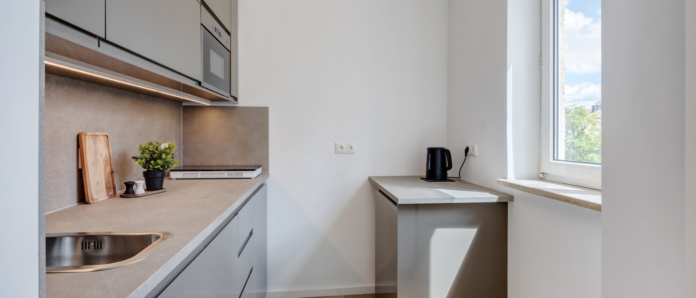 appartamento München Maxvorstadt - Museumsviertel 01 cucina 14520