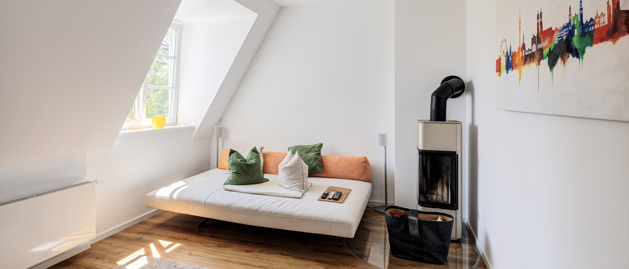 appartamento München Neuhausen 01 zona living 14523