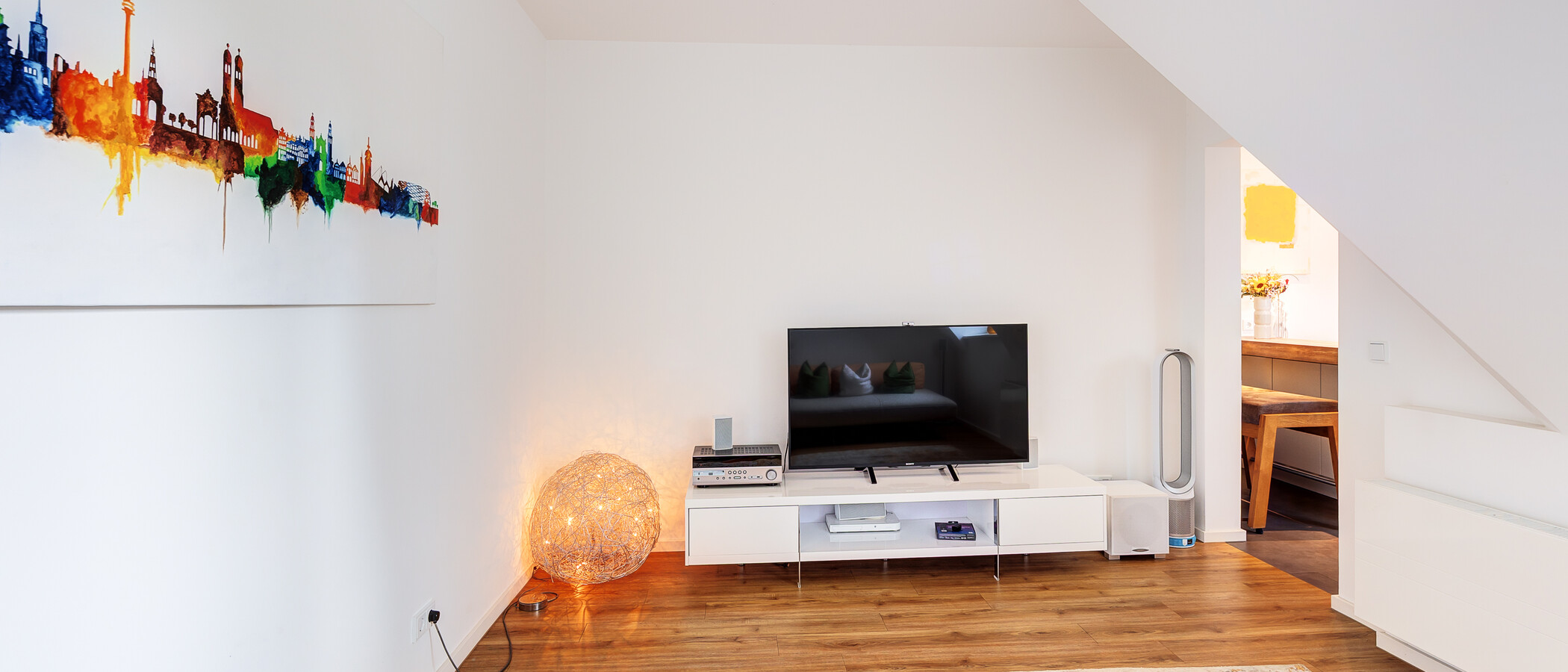 appartamento München Neuhausen 02 zona living 14523