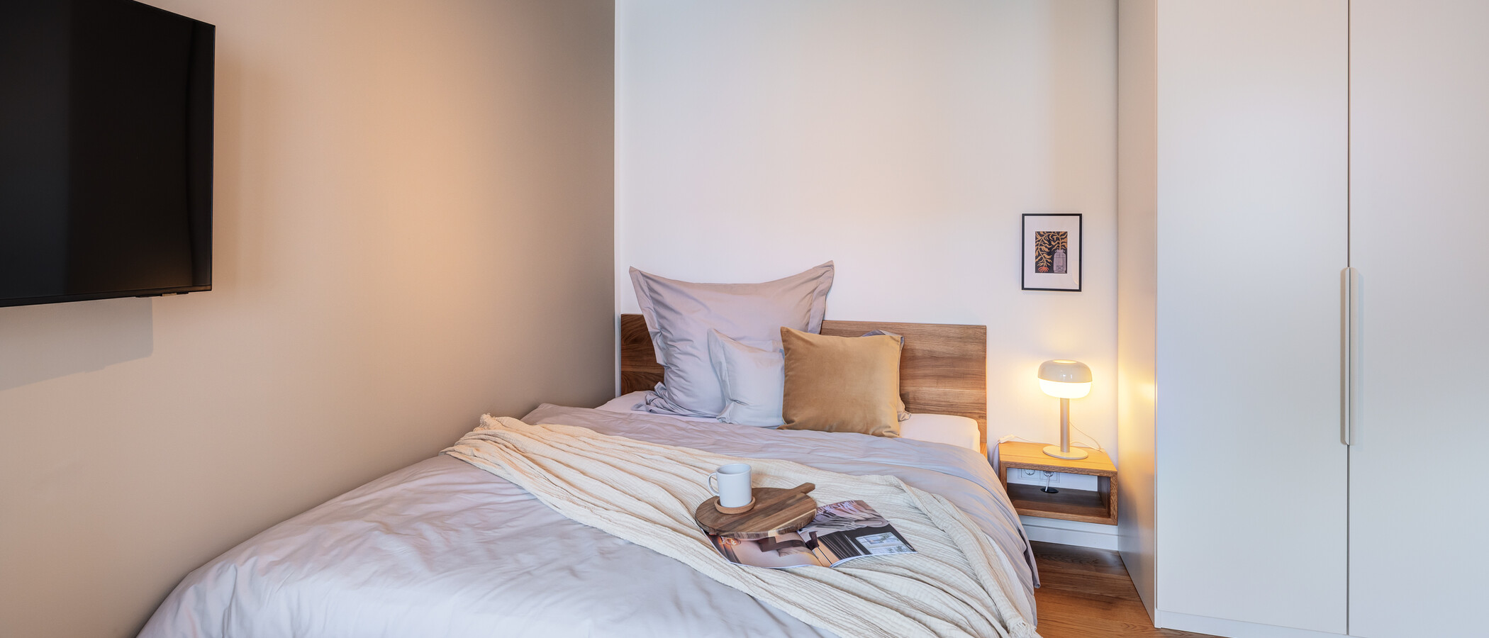 appartamento München Thalkirchen 01 zona notte 14526