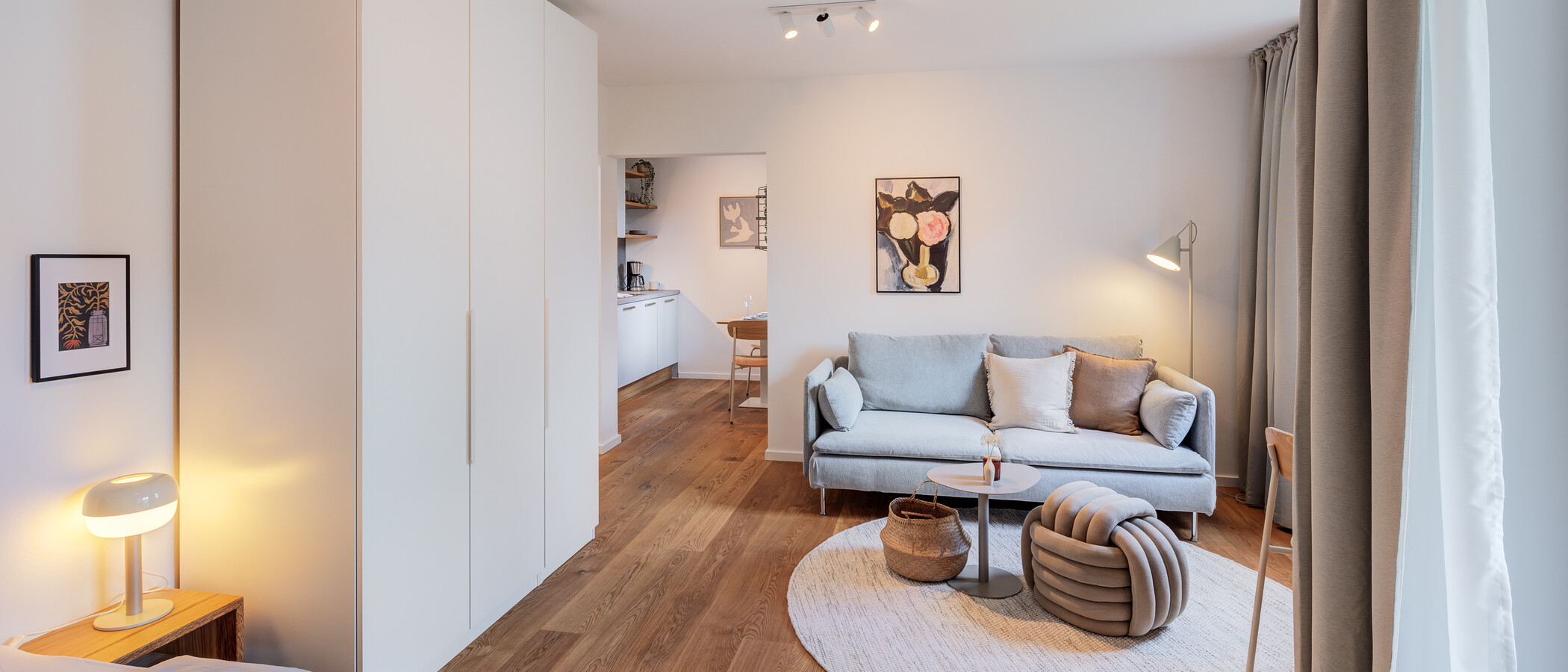 appartamento München Thalkirchen 05 zona living 14526