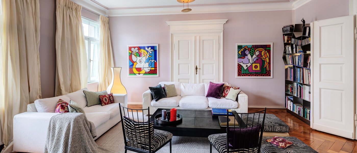 appartamento München Neuhausen 02 soggiorno 14528